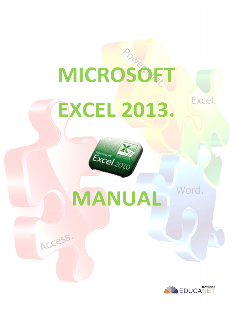 Guía Completa de Excel 2013 | PDF | Microsoft Excel | Hoja de cálculo
