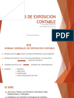 Normas de Exposicion Contable: Rt8 Normas Generales Rt9 Normas Particulares Facpce