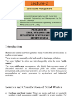 Lecture-2 Solid Waste Management