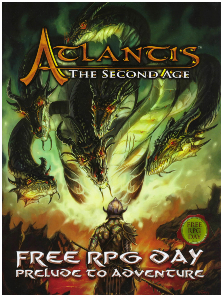 Atlantis The Second Age Prelude To Adventure Pdf