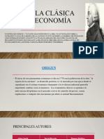 Escuela Clásica de La Economía