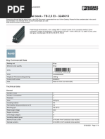 Feed-Through Terminal Block - TB 2,5 EI - 3246010: Key Commercial Data