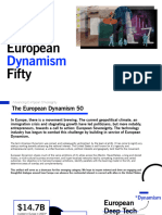 European Dynamism 50 Report