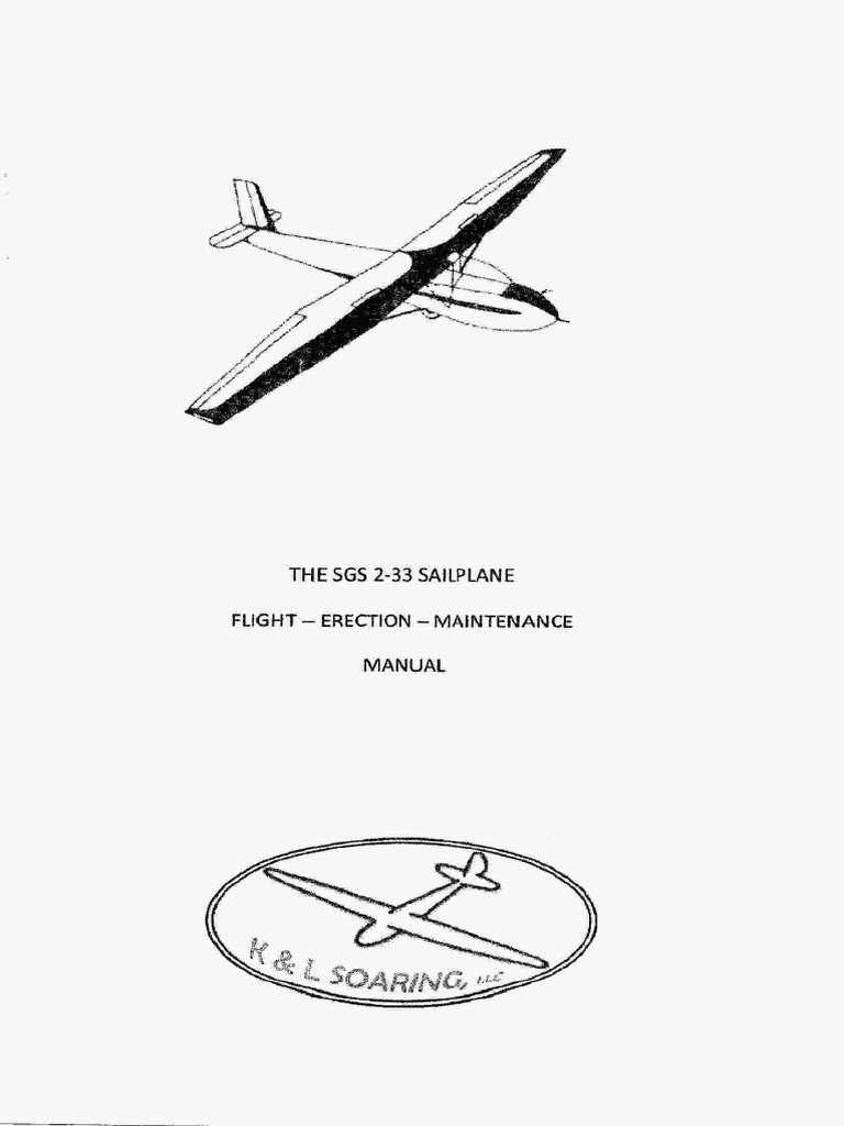 Schweizer sgs 2 33 manual de vuelo armado y mantenimiento pdf