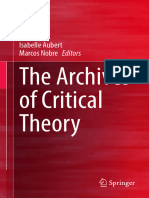 Isabelle Aubert, Marcos Nobre - The Archives of Critical Theory-Springer (2023)