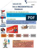 Afiche Accidentes e Incidentes de Trabajo