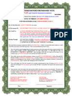 3-4 Bonded Promissory Note - Red - 20090819