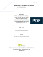 Unidad 1 - Actividad - 1 - La Globalización y El Entorno de Los Negocios Internacionales