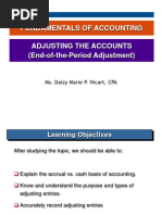 Chapter 4 End of The Period Adjustments Final Module