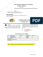 Soal Ulangan Praktik Pengelolaan Informasi