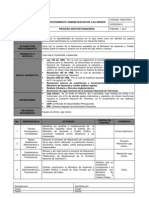 Procedimientos y Flujogramas