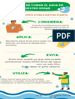 Infografía Sobre El Cuidado Del Agua Ilustrada Moderna Verde y Azul - 20240314 - 092951 - 0000