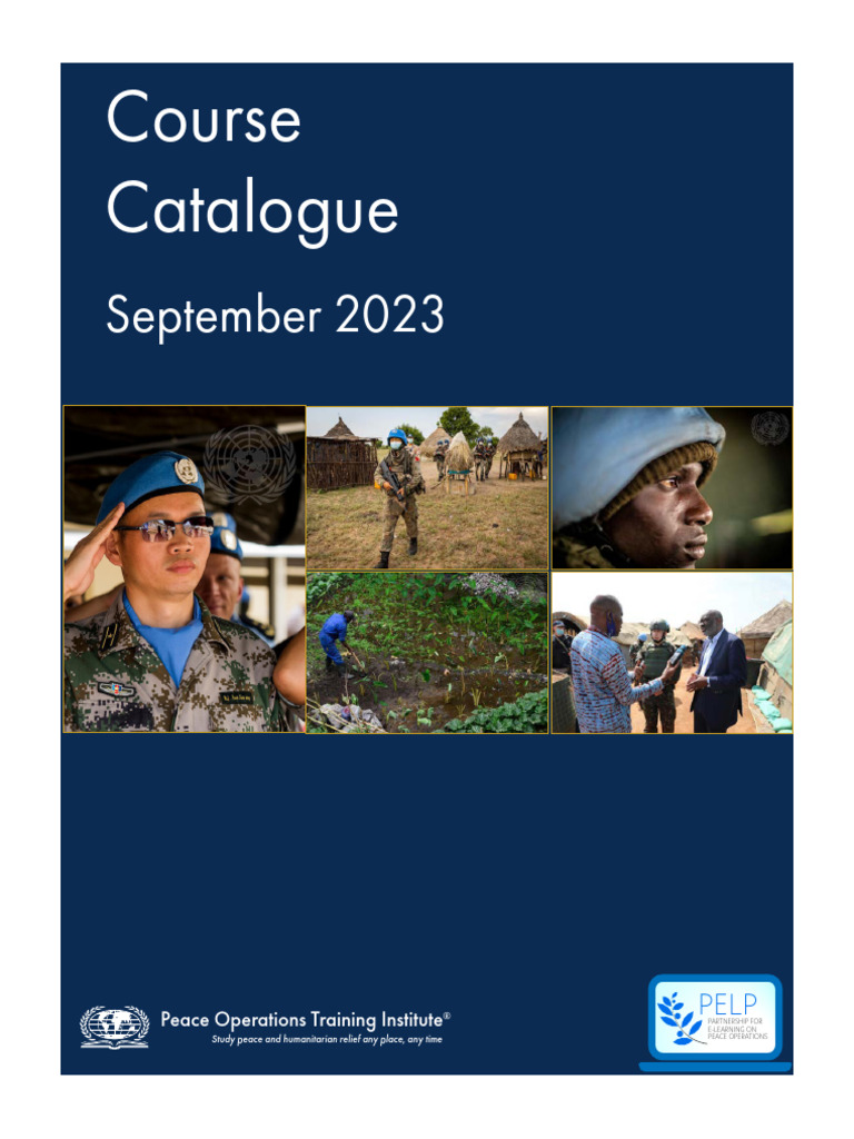 Course Catalogue | PDF | United Nations | International Relations