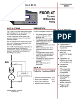 Esdr 4T: Current Differential Relay