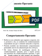 Comportamento Operante