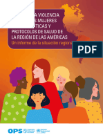 Informe 2022 VIOLENCIA CONTRA LAS MUJERES POLÍTICAS Y PROTOCOLOS DE SALUD REGIÓN DE LAS AMÉRICAS