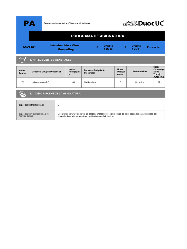 Curso de Introducción a Cloud Computing | PDF | Computación en la nube ...