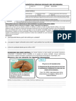 EVALUACION DIAGNÓSTICA CIENCIAS SOCIALES 1RO SECUNDARIA