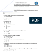 Diagnostik Awal Notasi Ilmiah