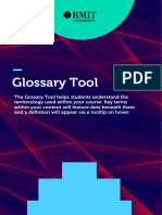 Glossary Tool