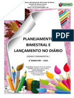 Datas para Planejamento 1º Ao 5º - 4º BIMESTRE