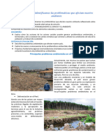 Identificamos Las Problemáticas Que Afectan Nuestro Ambiente 3°A