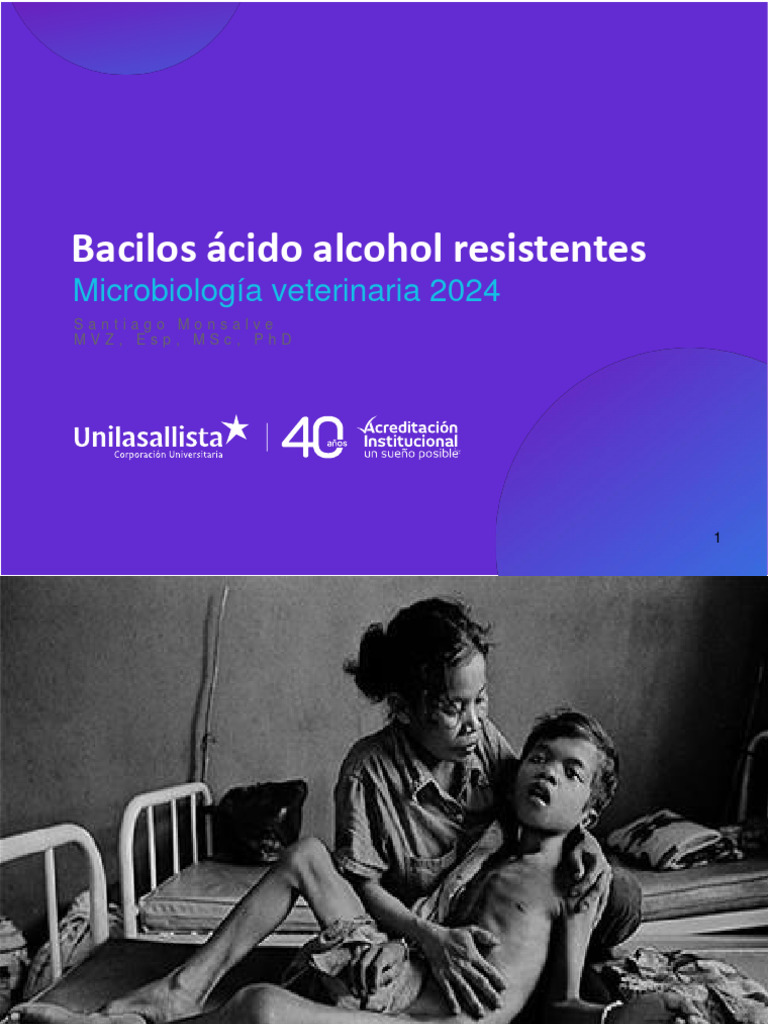 Bacilos Ácido Alcohol Resistentes 2024 | PDF | Tuberculosis | Mycobacterium