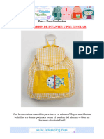 Curso Mochila Jardin Infantes