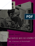Qu'est-Ce Que Le Cinéma - Bazin, André, 1918-1958 - 1961 - (Paris) - Éditions Du Cerf - Anna's Archive