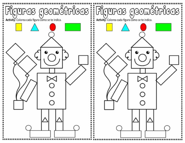 Figuras Geometricas-Payaso | PDF