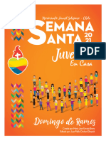 Semana Santa Juvenil en Casa 2021 Domingo de Ramos