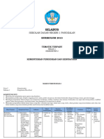 Silabus Kelas 1 Tema 5