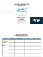 Format Rencana Aksi Kolaborasi (Rak) Mahasiswa