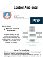 Control Ambiental - SESION 1 - Msc. Arq. AGGC