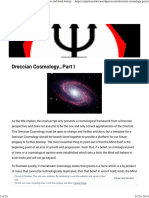 Dreccian Cosmology Part 1