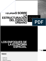 Teorías Sobre La Estructuración Del Espacio Urbano