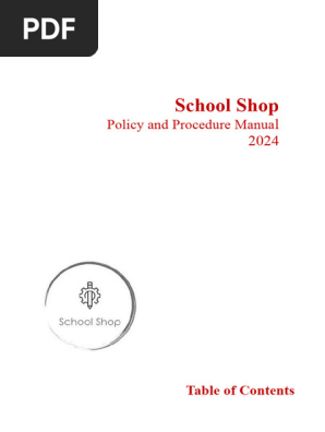 Policy and Procedure Manual 2024