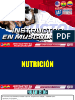 Clase 10 - Nutricion - Instructor de Musculación