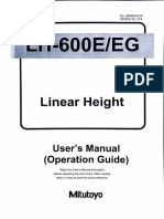 Mitutoyo Linear Height LH-600E Part 1