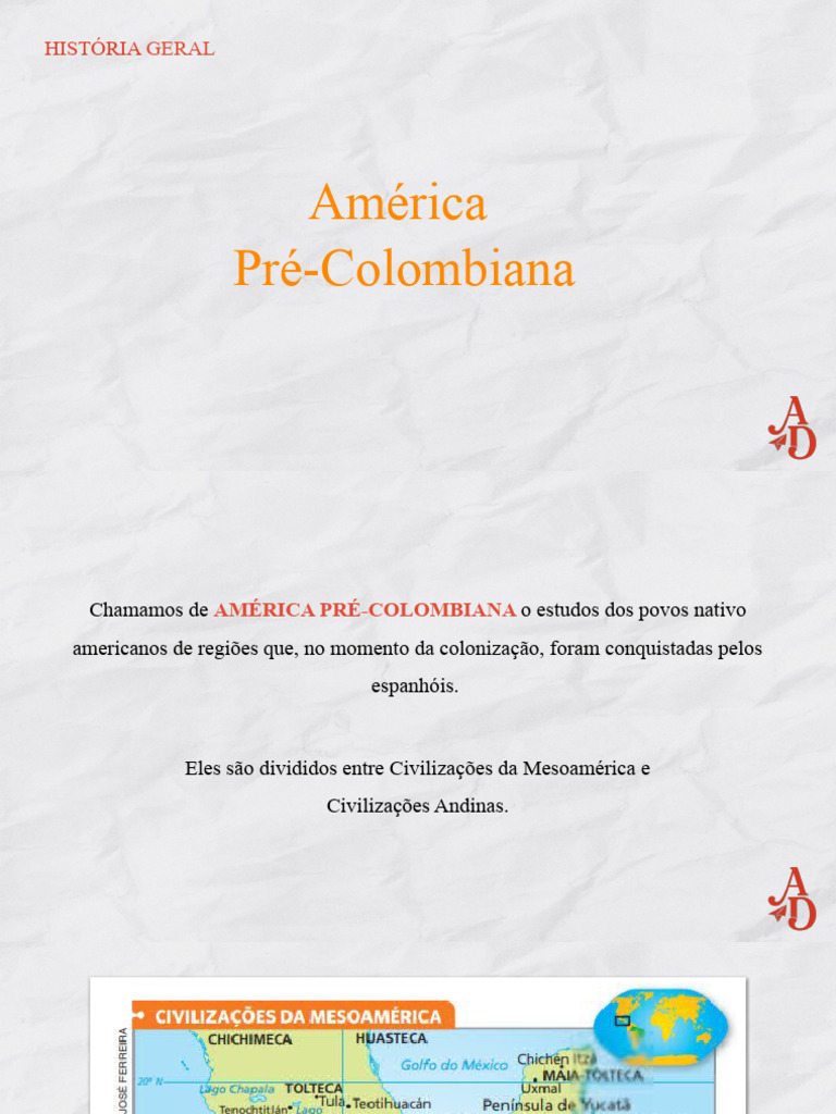 Civilizações da América Pré-Colombiana | PDF | Império Inca ...