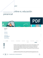Educación Online vs. Educación Presencial - Fundación Telefónica Ecuador