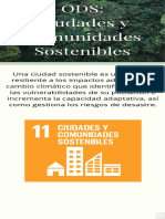 ODS Ciudades y Comunidades Sostenible
