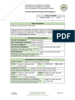 Formulario Inscripcion Proyecto Investigacion 2024 2