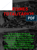 Regimes Totalitários