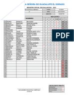 Notas de 2do Sec