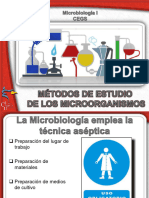 Métodos de Estudio de Los Microorganismos