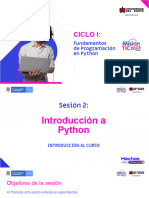 Slide-Phyton Sesión 2 Semana 1-2022