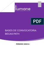 Bases de Convocatoria Becas Path 2024 A