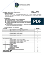 Cie 126 Quantity Surveying