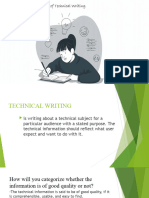 5 C's of Technical Writing